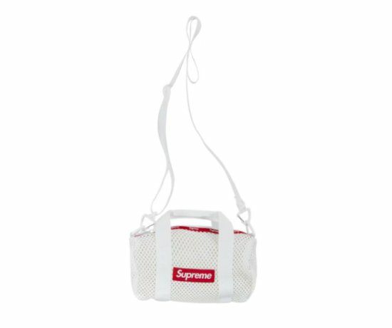 Supreme シュプリーム 2023SS Mini Mesh Duffle Bag ミニメッシュダッフルバッグ ホワイト | Supreme( シュプリーム)オンライン通販専門店 Be-supremer I 新作2024AW販売中