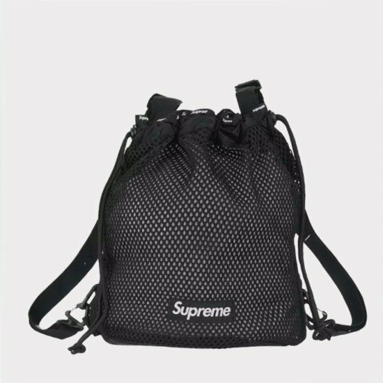 Supreme シュプリーム 2023SS Mesh Small Backpack メッシュスモールバックパック ブラック | Supreme( シュプリーム)オンライン通販専門店 Be-supremer I 新作2024AW販売中