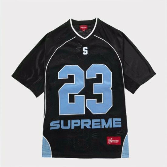 Supreme シュプリーム 23SS Perfect Season Football Jersey パーフェクトシーズンフットボールジャージー  ブラック | Supreme(シュプリーム)オンライン通販専門店 Be-supremer I 新作2024AW販売中