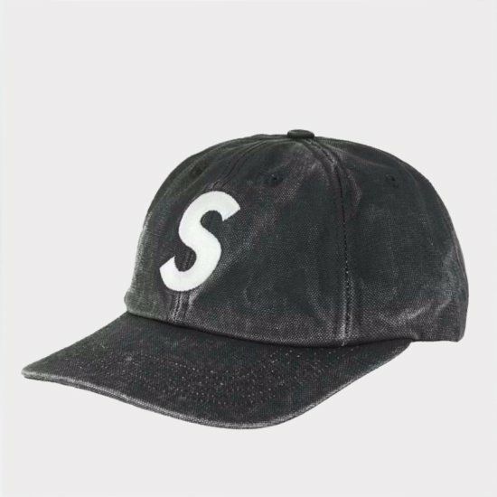 Supreme シュプリーム 2023SS Pigment Canvas S Logo 6Pnale Cap ピグメントキャンバスSロゴ6パネルキャップ  ブラック | Supreme(シュプリーム)オンライン通販専門店 Be-supremer I 新作2024AW販売中