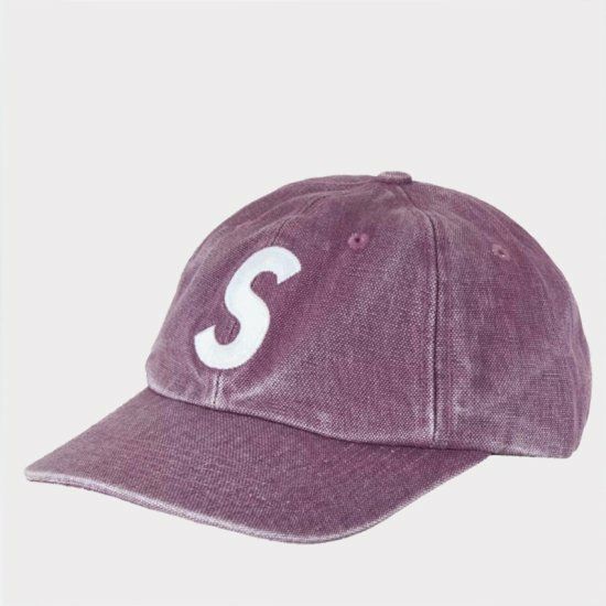 Supreme シュプリーム 2023SS Pigment Canvas S Logo 6Pnale Cap 