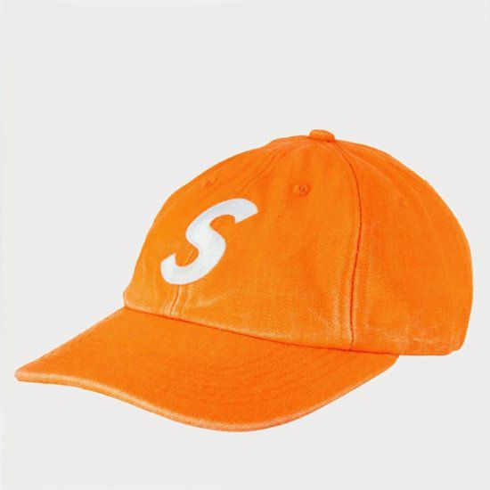 Supreme シュプリーム 2023SS Pigment Canvas S Logo 6Pnale Cap ピグメントキャンバスSロゴ6パネルキャップ  オレンジ | Supreme(シュプリーム)オンライン通販専門店 Be-supremer I 新作2024AW販売中