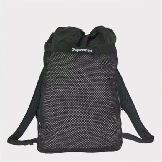 Supreme シュプリーム 2023SS Mesh Backpack メッシュバックパック ブラック