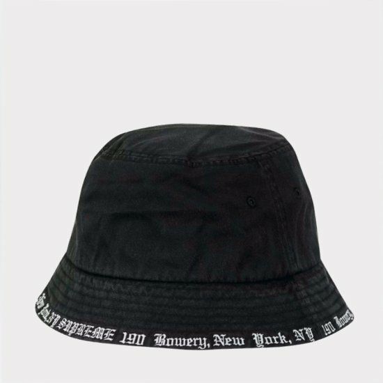 Supreme シュプリーム 2023SS Embroidered Brim Crusher エンブ 