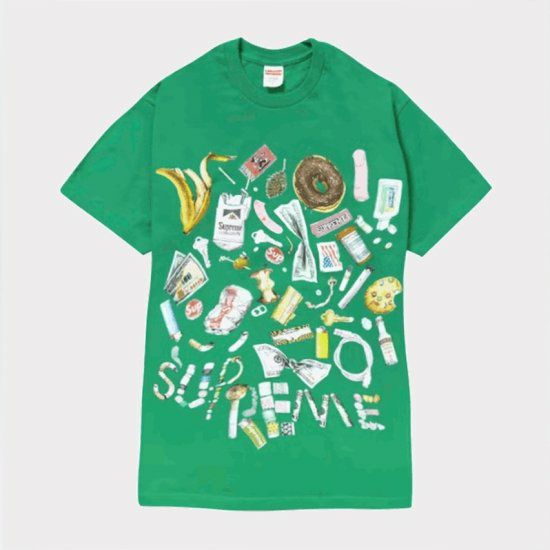 Supreme シュプリーム 23SS Trash Tee トラッシュTシャツ グリーン 