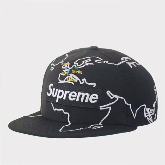 Supreme シュプリーム 2023AW Worldwide Box Logo New Era Cap ワールドワイドボックスロゴニューエラキャップ  帽子 ブラック | Supreme(シュプリーム)オンライン通販専門店 Be-supremer I 新作2024AW販売中