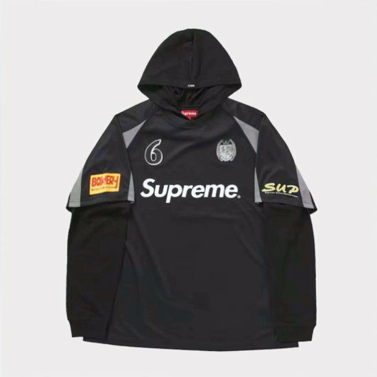 Supreme シュプリーム 23AW Hooded Soccer Jersey フードサッカー  
