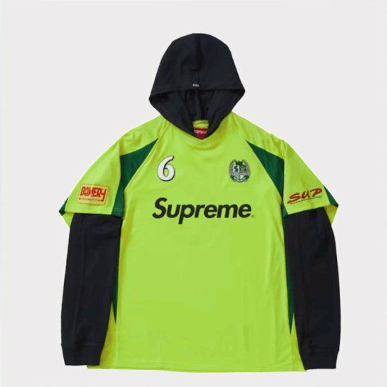 Supreme シュプリーム 23AW Hooded Soccer Jersey フードサッカー  