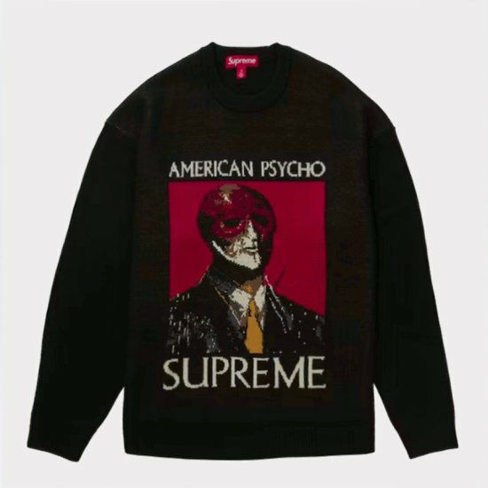 Supreme シュプリーム 2023AW American Psycho Sweater アメリカン 