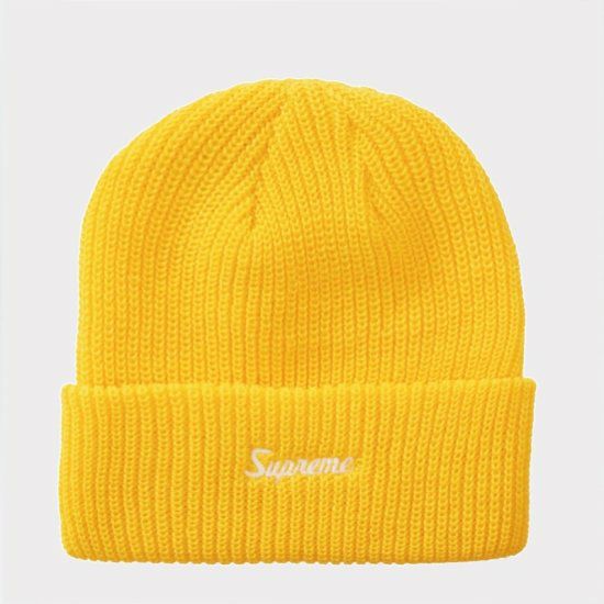 Supreme シュプリーム 2023AW Loose gauge Beanie ルースガウジビーニー ニット帽 イエロー | Supreme( シュプリーム)オンライン通販専門店 Be-supremer I 新作2024AW販売中