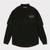 supreme サーマルスリーブワークシャツ カーキ M Supreme シュプリーム 2023AW Thermal Sleeve Work Shirt
