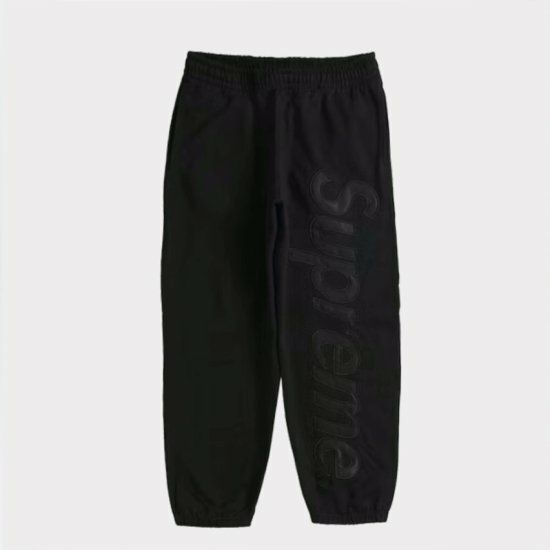 Supreme シュプリーム 2023AW Satin Applique Sweatpant サテン  