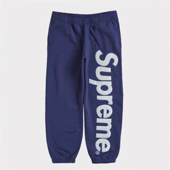 supreme サテンアップリケスウェットパンツ Satin Appliqué Sweatpant | Supreme 23fw