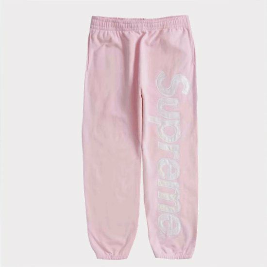 Supreme シュプリーム 2023AW Satin Applique Sweatpant サテンアップリケスウェットパンツ ライトピンク |  Supreme(シュプリーム)オンライン通販専門店 Be-supremer I 新作2024AW販売中