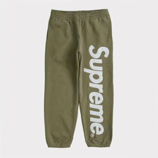 Supreme シュプリーム 2023AW Satin Applique Sweatpant サテン  