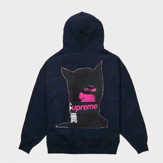 Supreme シュプリーム 2023AW Catwoman Hooded Sweatshirt キャット  
