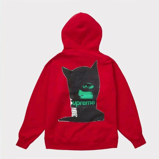 Supreme シュプリーム 2023AW Catwoman Hooded Sweatshirt キャット  