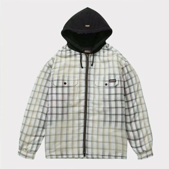 Supreme シュプリーム 2023AW Dickies Plaid Hooded Zip Up Shirt 