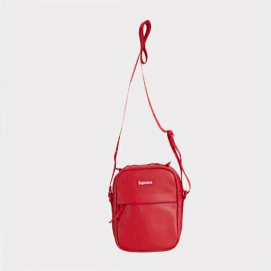 Supreme シュプリーム 2023AW Leather Shoulder Bag レザーショルダー  