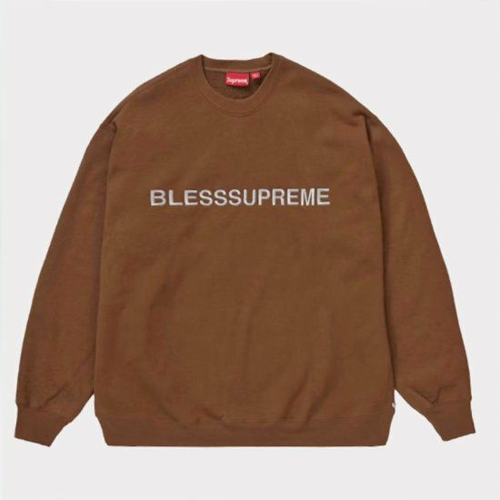 Supreme シュプリーム 2023AW BLESS Crewneck ブレスクルーネック  