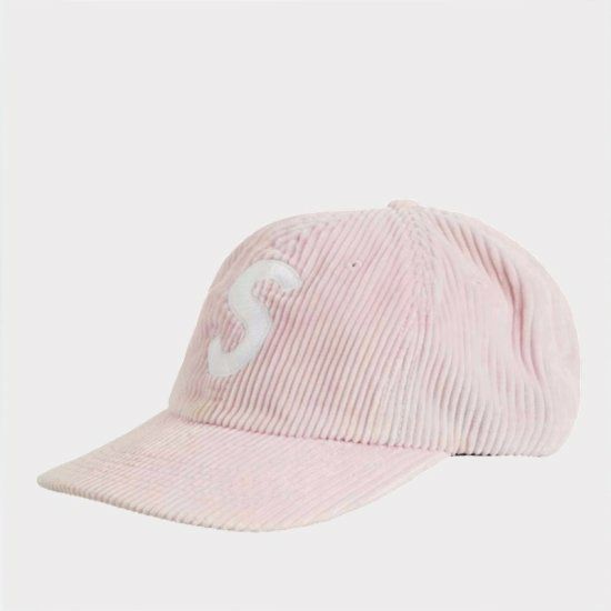 Supreme シュプリーム 2023AW Corduroy S Logo 6Panel Cap 