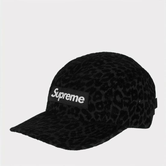 Supreme シュプリーム 2023AW Leopard Corduroy Camp Cap レオパード  