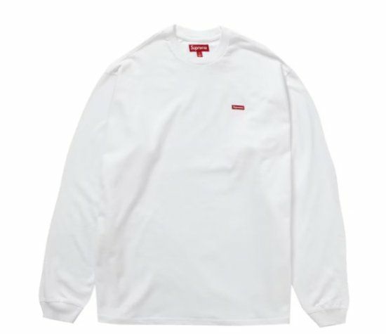 Supreme シュプリーム 2023AW Small Box L/S Tee スモールボックスロングスリーブTシャツ ホワイト 白 | Supreme (シュプリーム)オンライン通販専門店 Be-supremer I 新作2024AW販売中