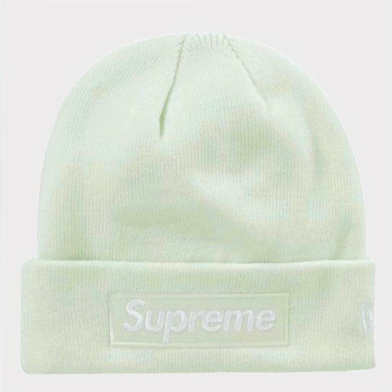 Supreme シュプリーム 2023AW New Era Box Logo Beanie ニューエラボックスロゴビーニー ニット帽 ライトグリーン  | Supreme(シュプリーム)オンライン通販専門店 Be-supremer I 新作2024AW販売中