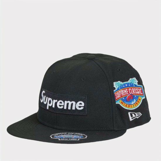 Supreme シュプリーム 2023AW Champions Box Logo New Era Cap チャンピオンズボックスロゴニューエラキャップ  帽子 ブラック | Supreme(シュプリーム)オンライン通販専門店 Be-supremer I 新作2024AW販売中