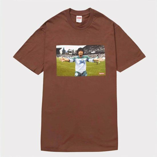 Supreme 2024SS Maradona Tee | マラドーナTシャツ ブラウン 茶 