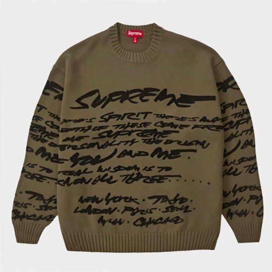 Supreme シュプリーム 2024SS Futura Sweater フューチュラセーター 