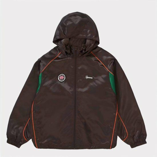 Supreme シュプリーム 2024SS Satin Hooded Track Jacket サテンフード  