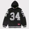 Supreme 2024SS Football Zip Up Hooded Sweatshirt