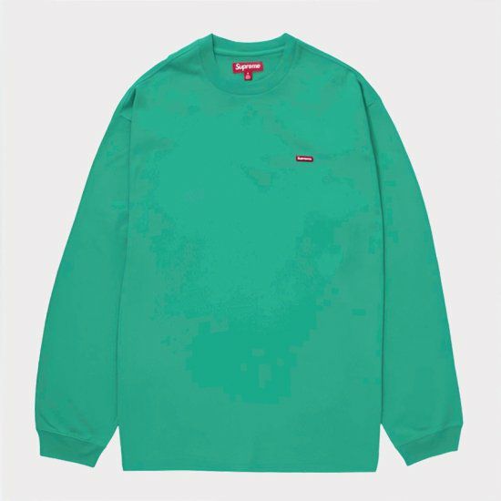 【中古】シュプリーム SUPREME スモールボックスロゴ ショップジャケット ワーク 緑系 グリーン系 S ☆AA★ メンズ