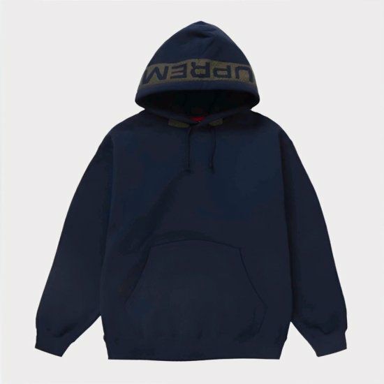 Supreme 2024SS Jacquard Stripe Hooded Sweatshirt
