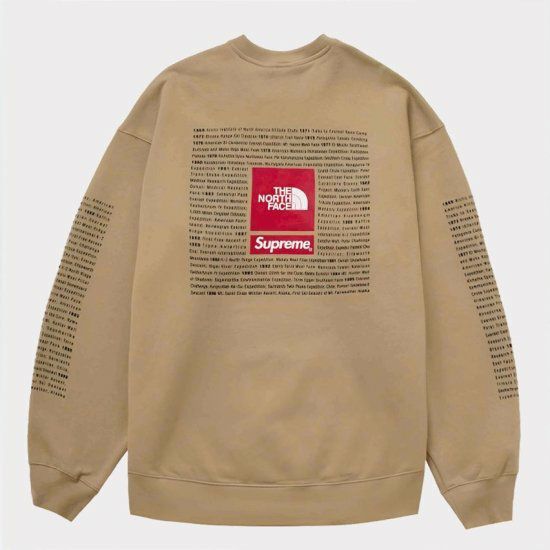 Supreme シュプリーム 2024SS The North Face Crewneck ノースフェイス  