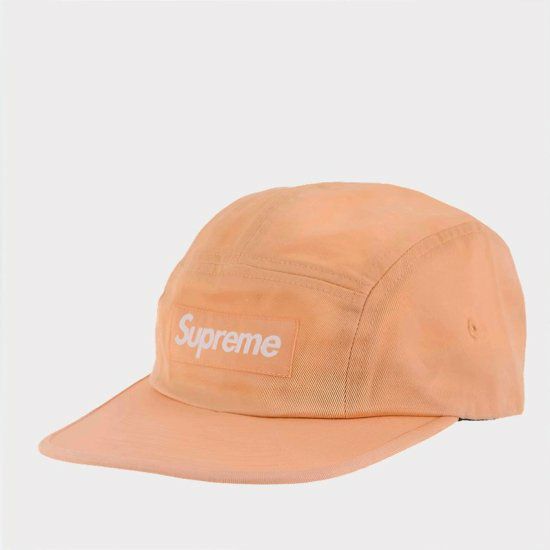 Supreme シュプリーム 2024SS Washed Chino Twill Camp Cap