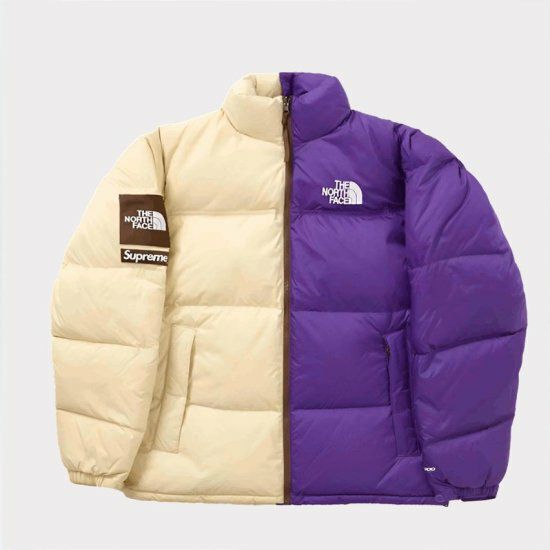 Supreme シュプリーム 2024SS The North Face Split Nuptse Jacket ノースフェイススプリットヌプシジャケット  タン | Supreme(シュプリーム)オンライン通販専門店 Be-supremer I 新作2024AW販売中