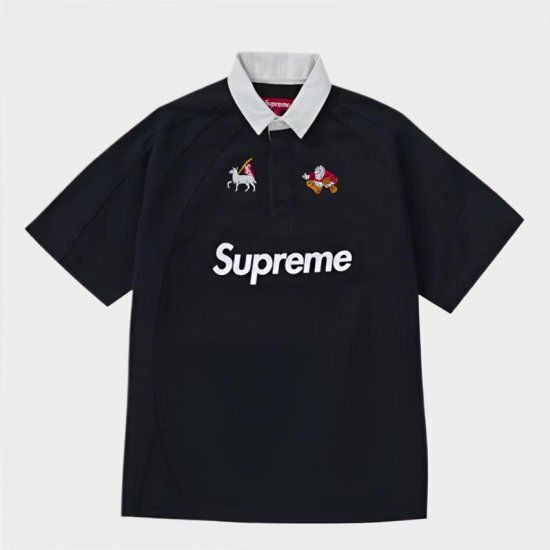 Supreme シュプリーム 2024SS S/S Rugby ショートスリーブラグビー  
