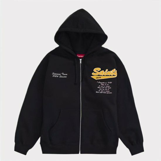 Supreme | 2024SS Salvation Zip Up Hooded Sweatshirt - Supreme 