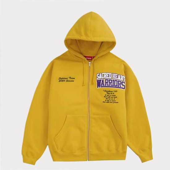 Supreme 2024SS Salvation Zip Up Hooded Sweatshirt | ゴールド 