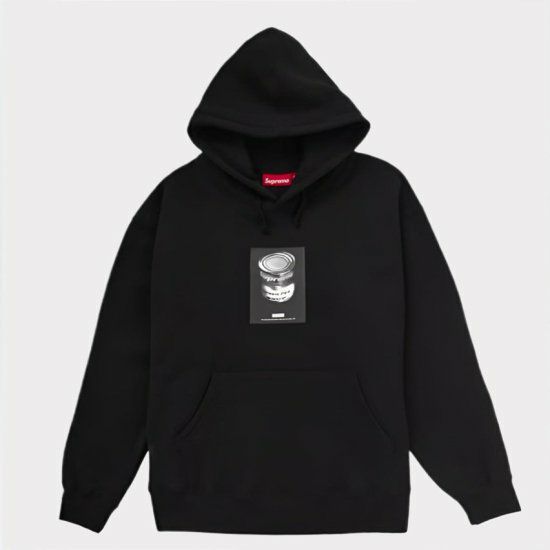 Supreme 2024SS Soup Can Hooded Sweatshirt | スープカンフードパーカー ブラック - Supreme通販専門店