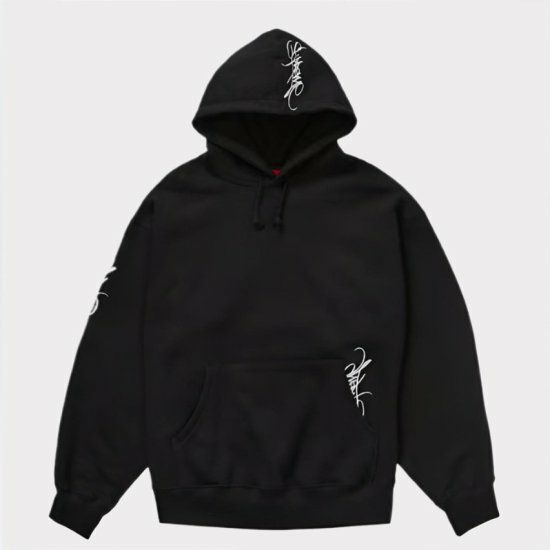 ★2024SS WEEK3★Supreme Tag Hooded Sweatshirt Tag Hooded Sweatshirt – Supreme