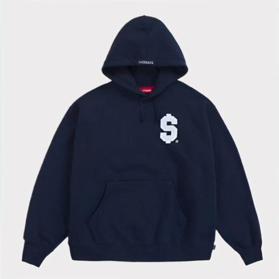 Supreme | 2024SS Hooded Sweatshirt ネイビー - Supreme(シュプリーム 