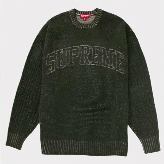 Supreme シュプリーム 2024SS Contrast Arc Sweater コントラストアークセーター オリーブ | Supreme( シュプリーム)オンライン通販専門店 Be-supremer I 新作2024AW販売中