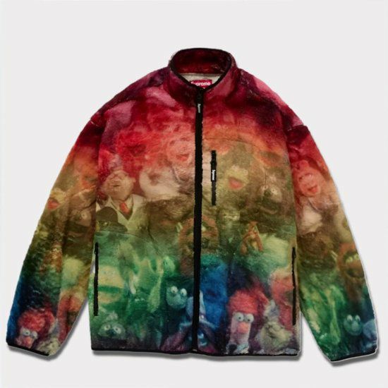 Supreme フリースジャケット ふさわしい Medium 