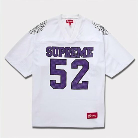 Supreme シュプリーム 2024SS Spiderweb Football Jersey スパイダー 