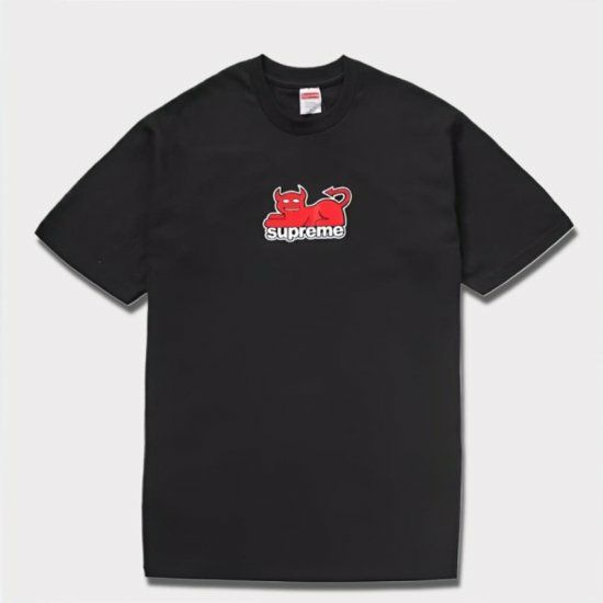 supreme デビル tシャツ