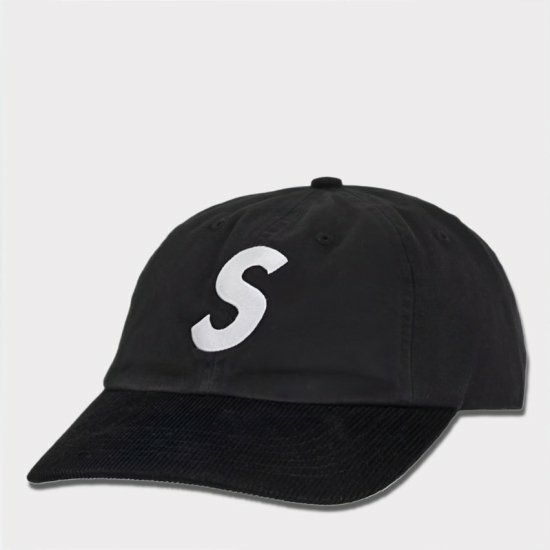 Supreme ブラックグレイキャップ Sロゴ Supreme×New Era S Logo New Eraロゴキャップ ブラック サイズ 7