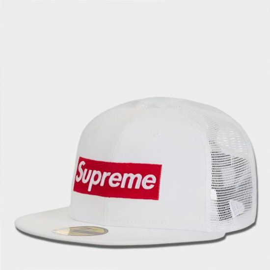 Supreme シュプリーム 2024SS Box Logo Mesh New Era Cap ボックスロゴメッシュニューエラキャップ 帽子 ホワイト  白 | Supreme(シュプリーム)オンライン通販専門店 Be-supremer I 新作2024AW販売中